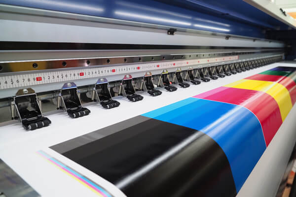 printer ribbons with a lot of colors