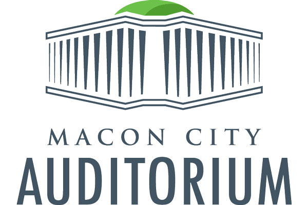 macon city auditorium logo