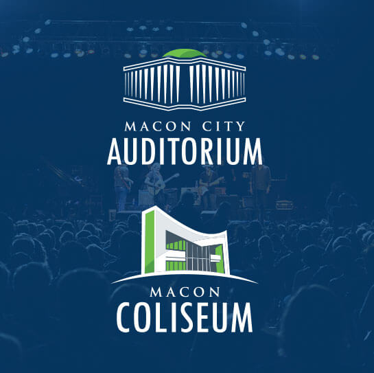 Macon Coliseum & Macon City Auditorium's logos