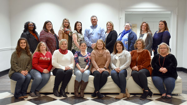 Group photo Langford Allergy's staff