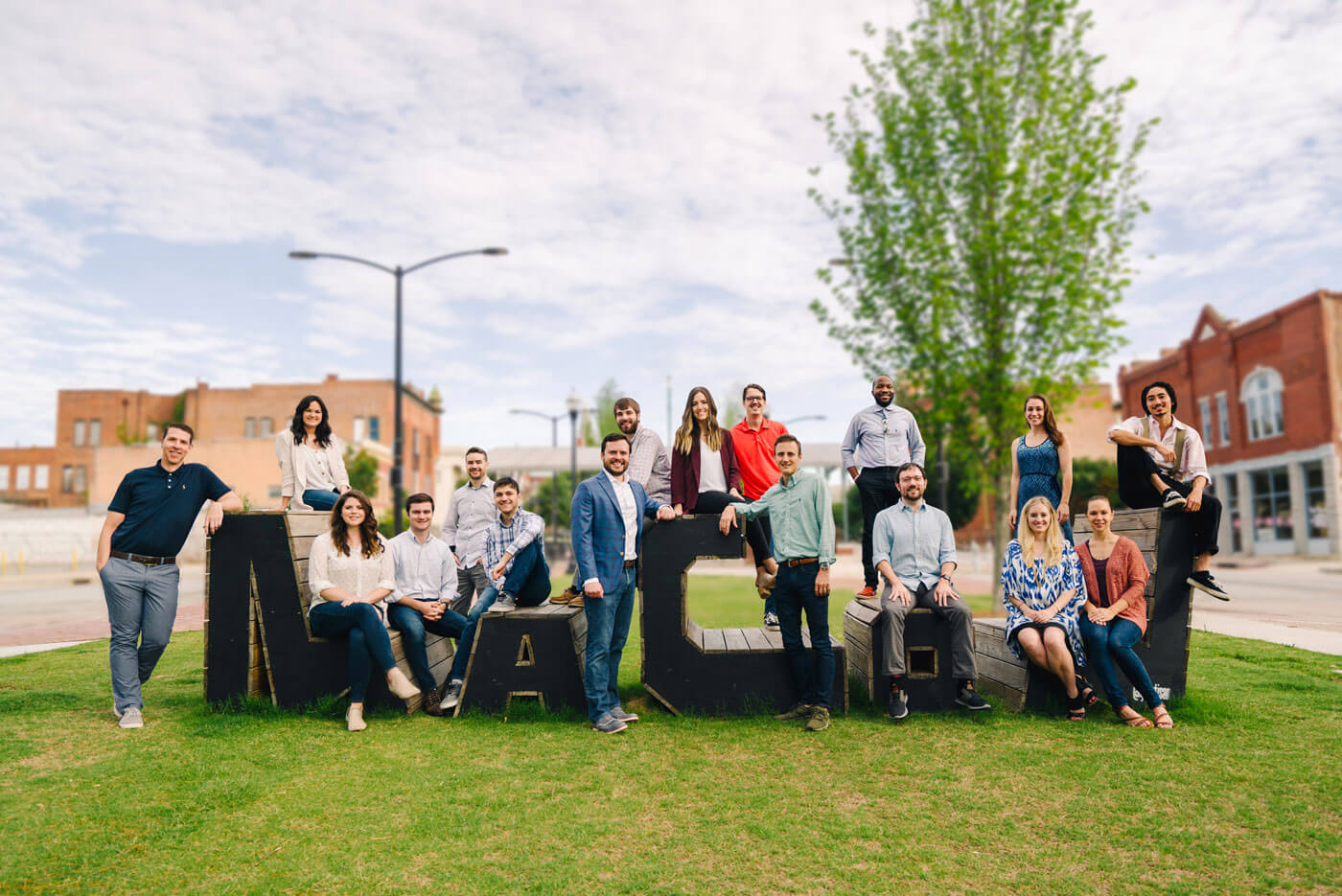 Group photo of the M&R Marketing staff - 2019