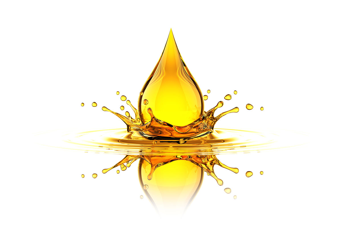 a drop of oil