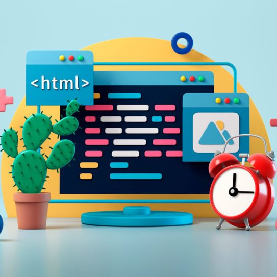 html website graphic