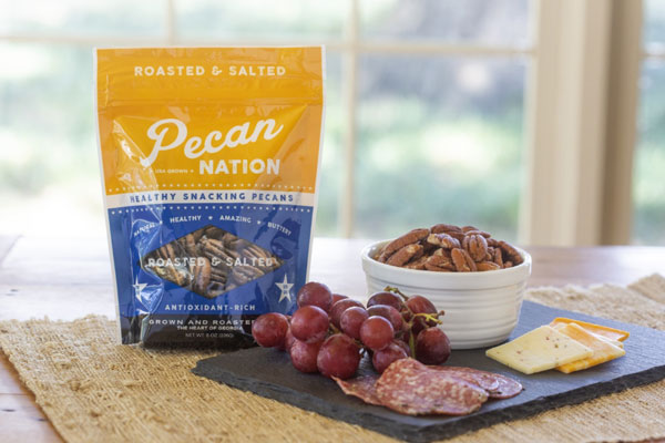 Pecan nation pecans and a charcuterie board