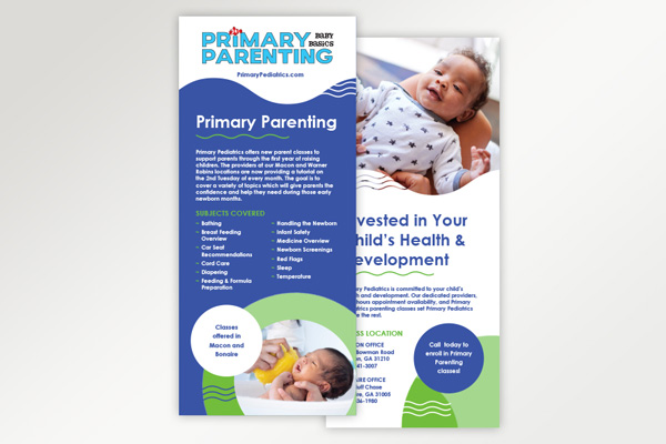 primary pediatrics print piece