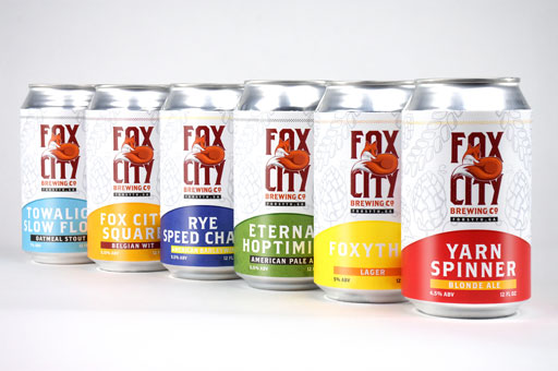 fox city beer can
