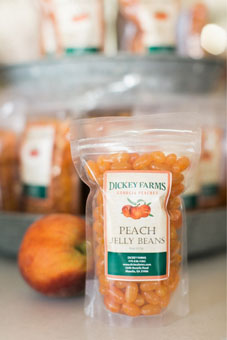 Dickey Farms Peach jelly beans