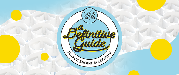 A logo reading "Definitive Guide to Search Engine Marketing"