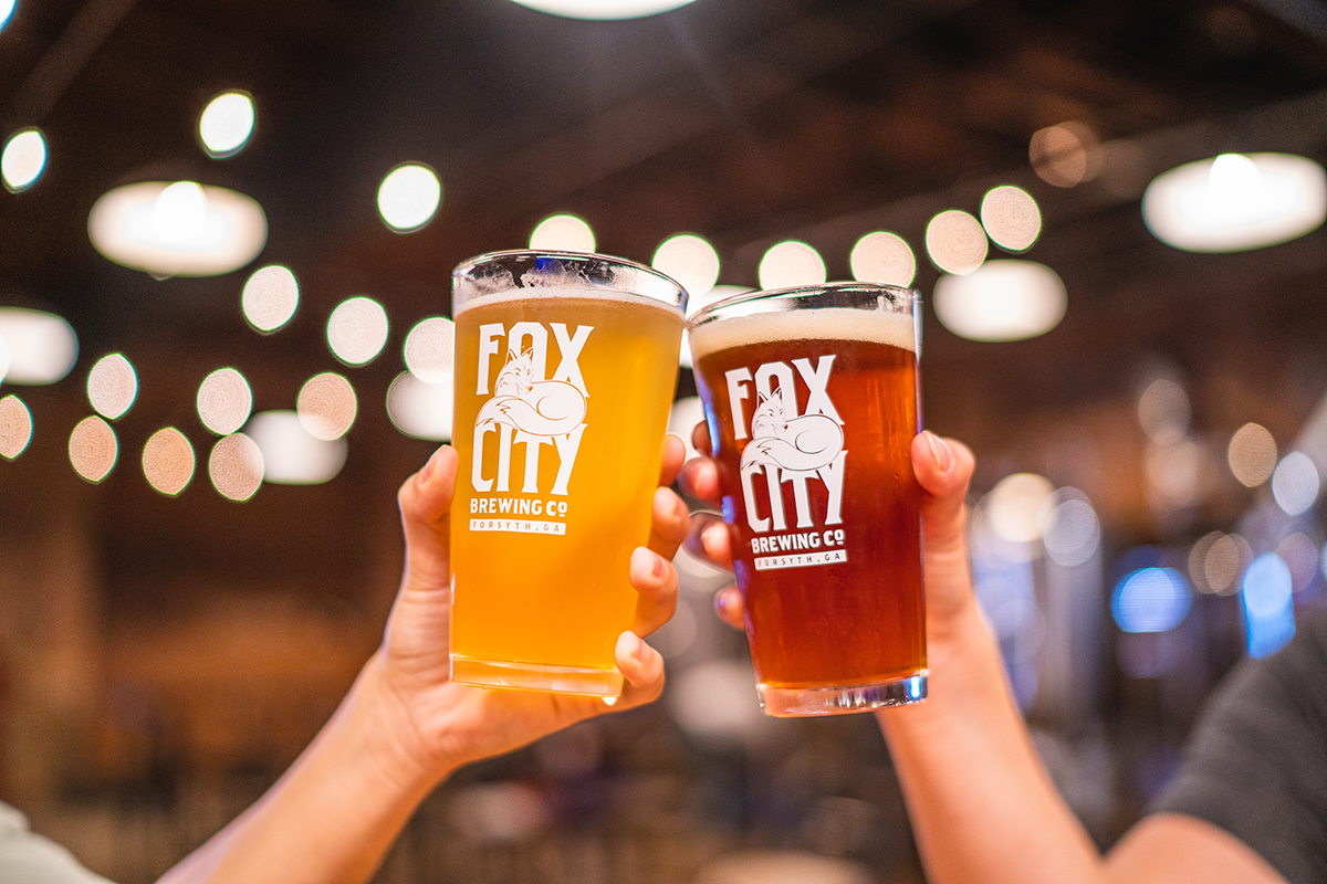 Fox City Brewing - Beer glasses