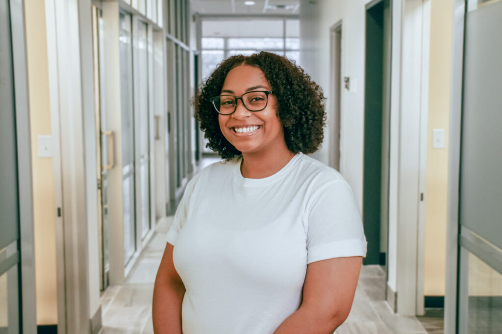 Headshot of M&R's Resource Manager Jasmine Thaxton